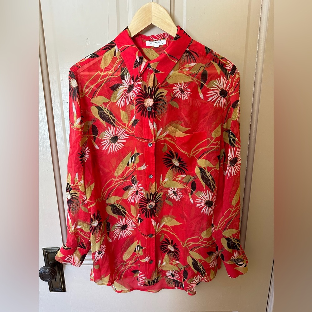 Equipment Sheer Button Down